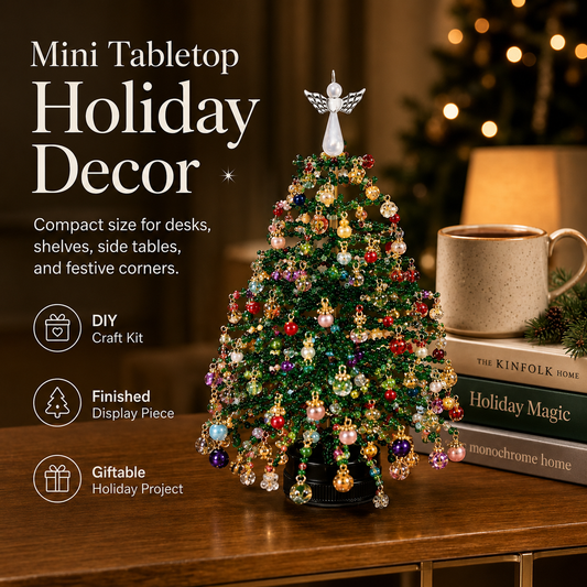 Sovela™ DIY Beaded Christmas Tree Kit - New 2026